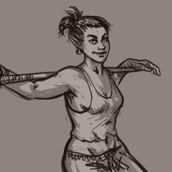 Набросок персонажа 2