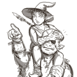 Набросок персонажей 5