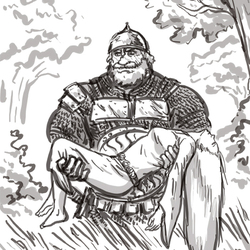 Набросок персонажа 6