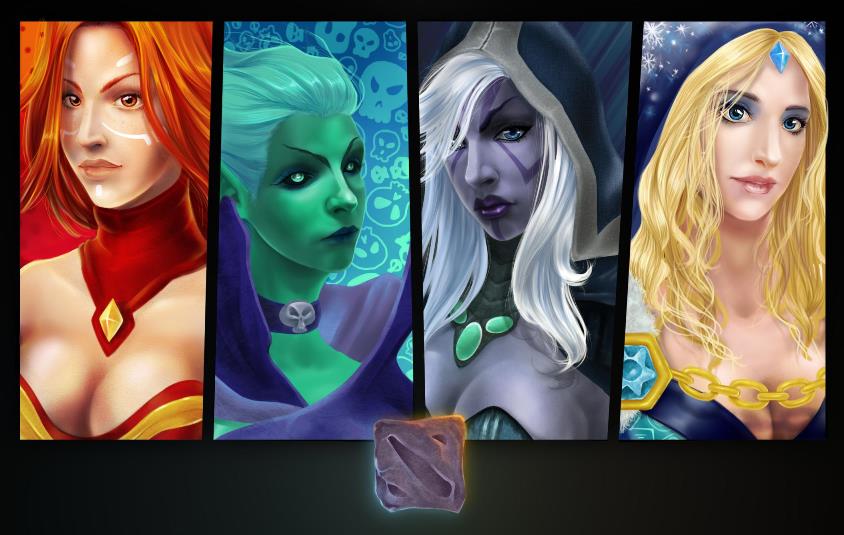 Girls of Dota 2