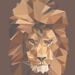 Lion - Low Poly