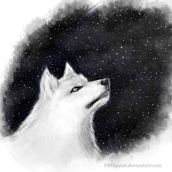 White wolf