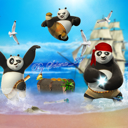 Панда пират
