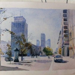 Копия городской пейзаж