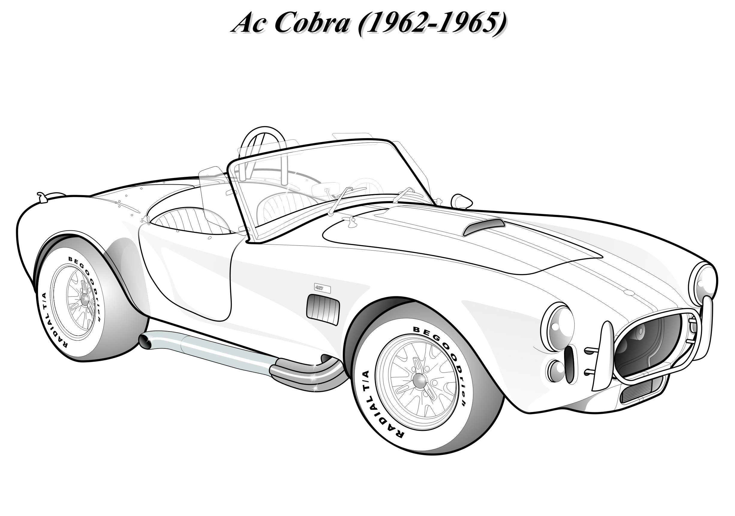 автораскраска Ac Cobra