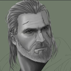 Witcher Geralt Portrait