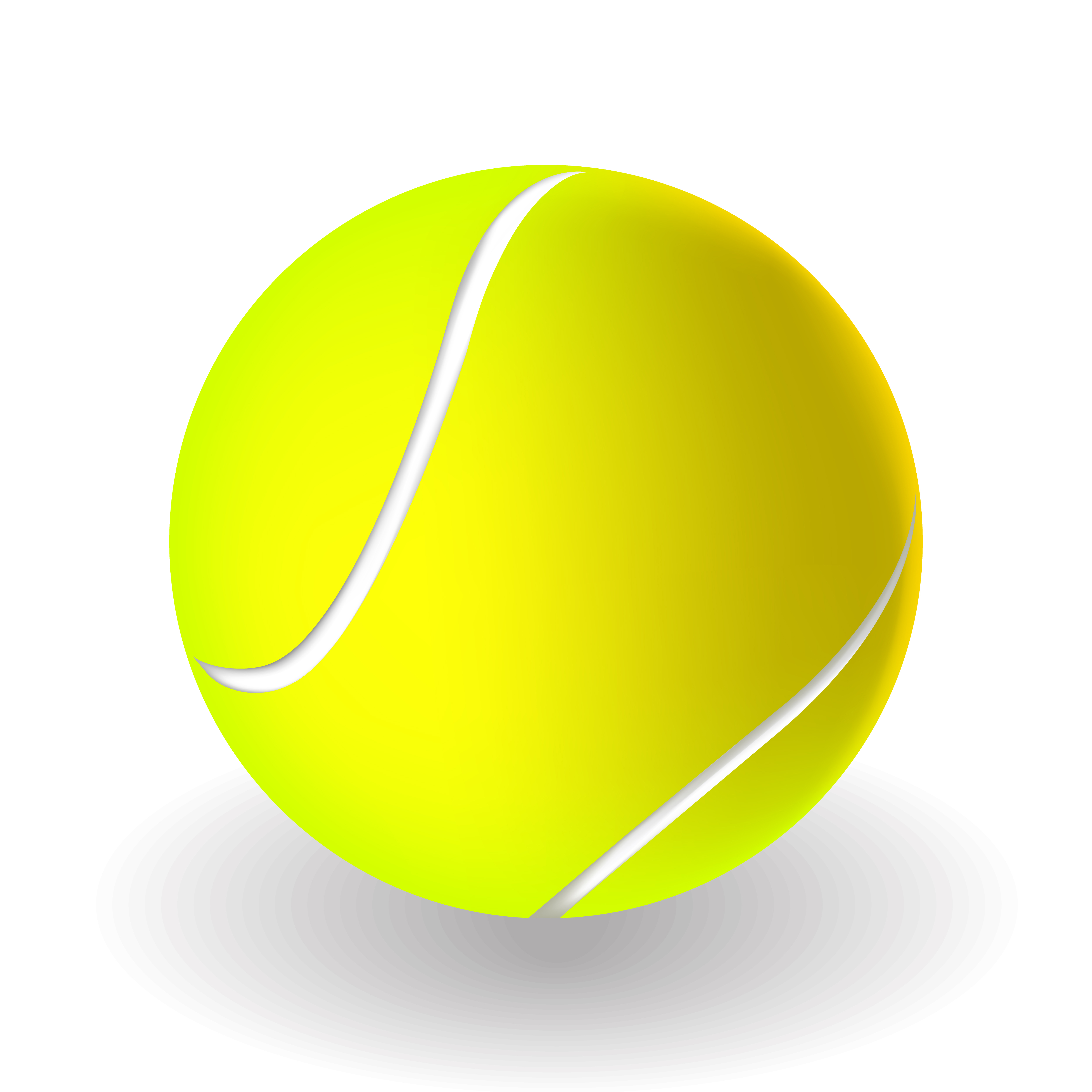 Теннис мяч вектор