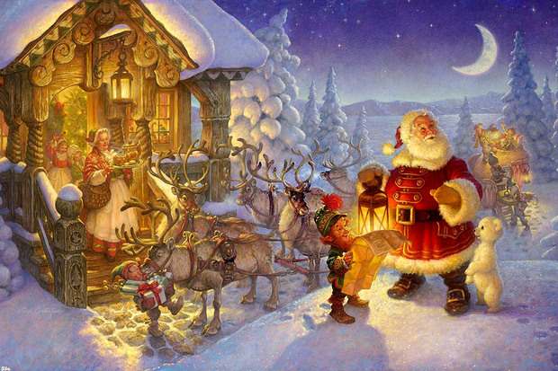 Зима, Новый год, Рождество... — блог на Illustrators.ru
