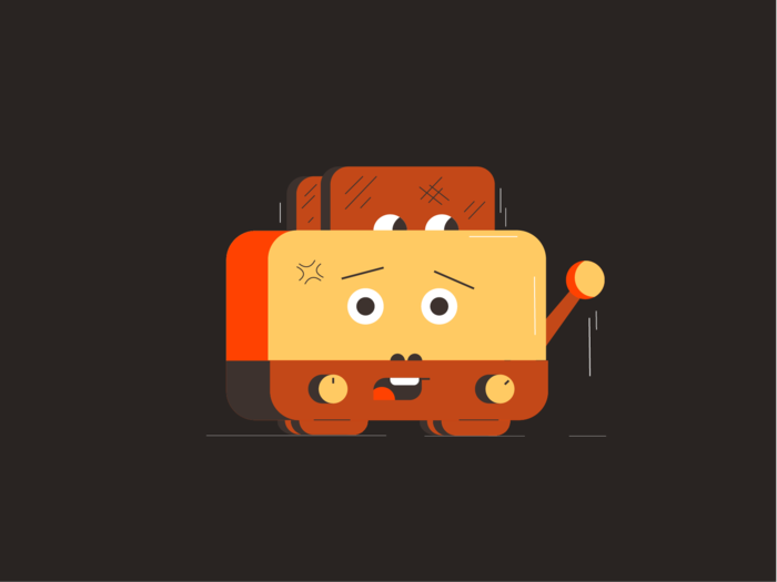 Напряженный тостер