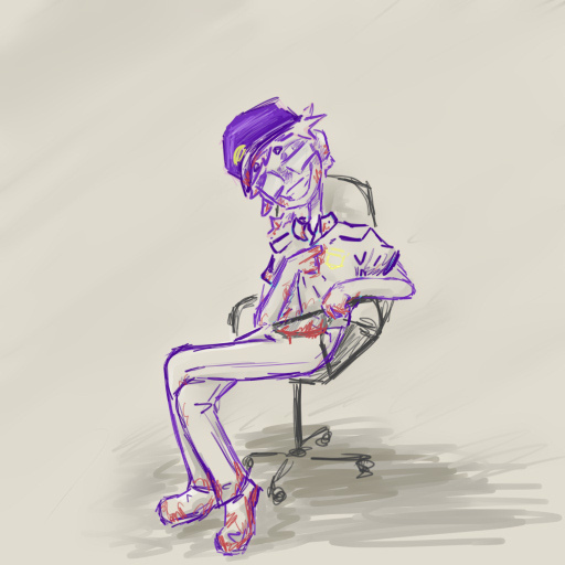 фнаф фиолетовый парень