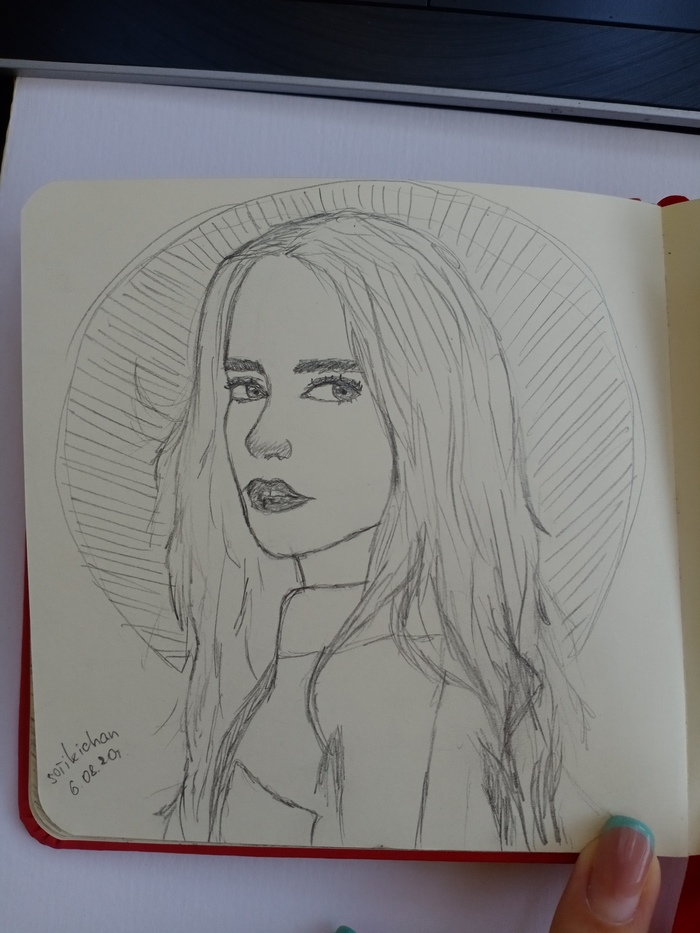Портрет карандашом. 