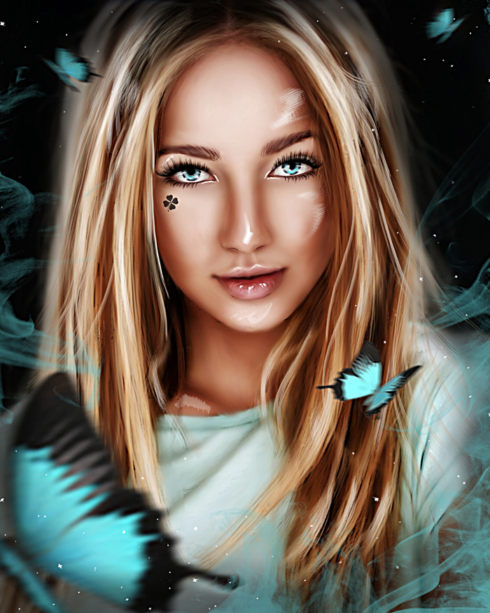 Уникальный Digital Art портрет  по фотографии на заказ