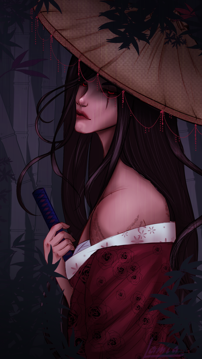 Девушка - самурай