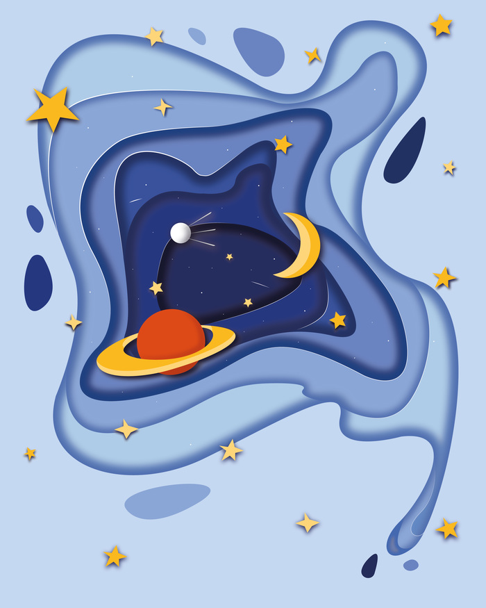 Космос PaperCut