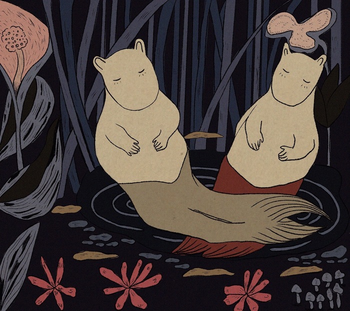 Муми-тролли русалы 