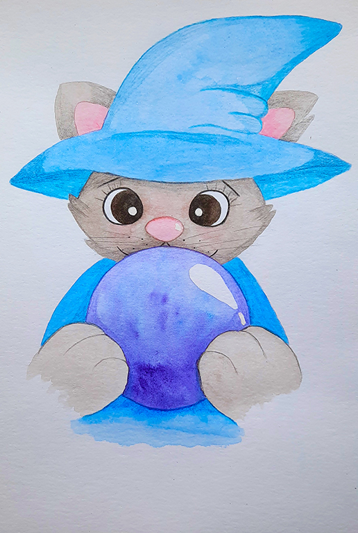 Кот- волшебник.