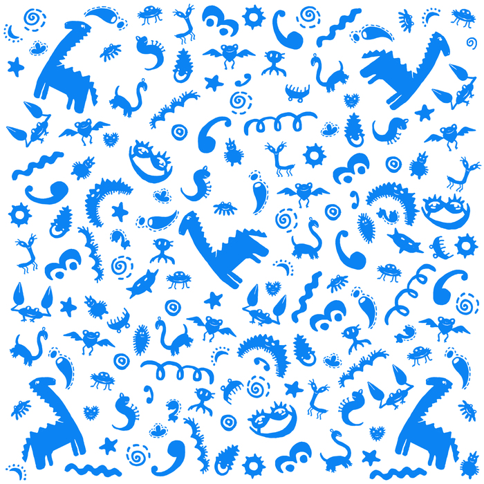 Монстры детский паттерн