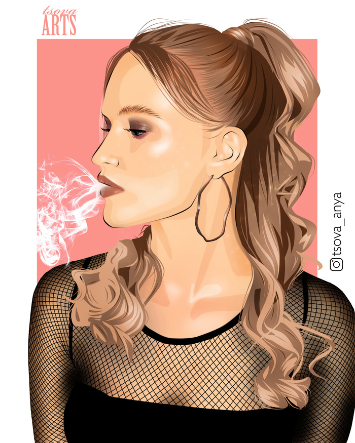 Цифровой портрет на заказ