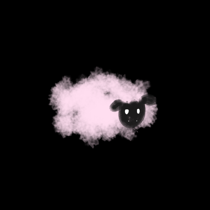 Розовая овечка