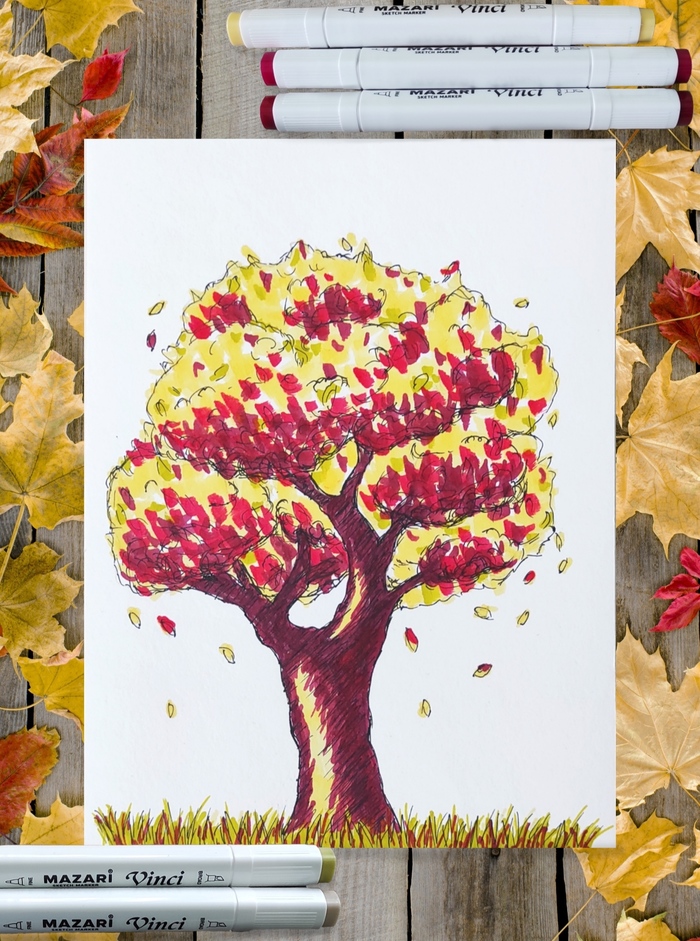 Осеннее дерево