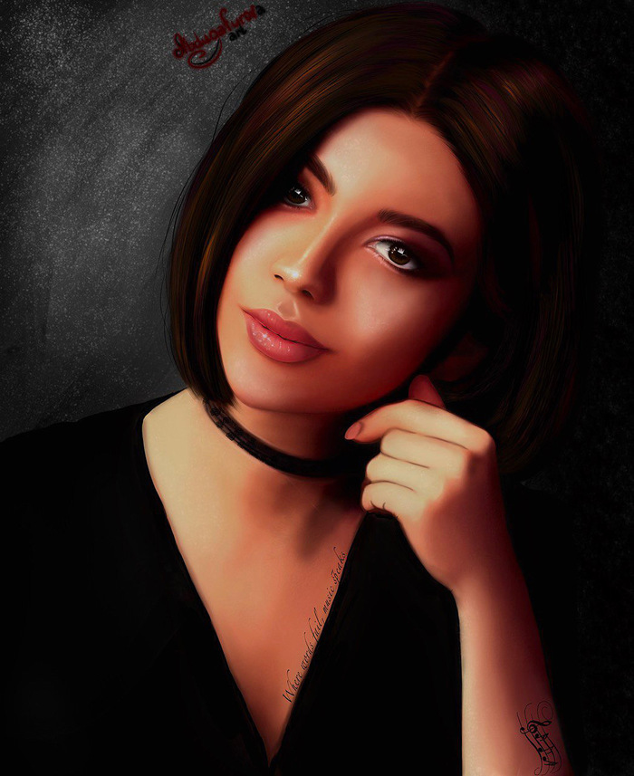 digital portrait