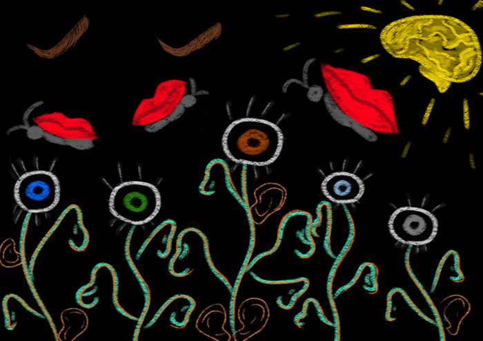 Живописные цветы