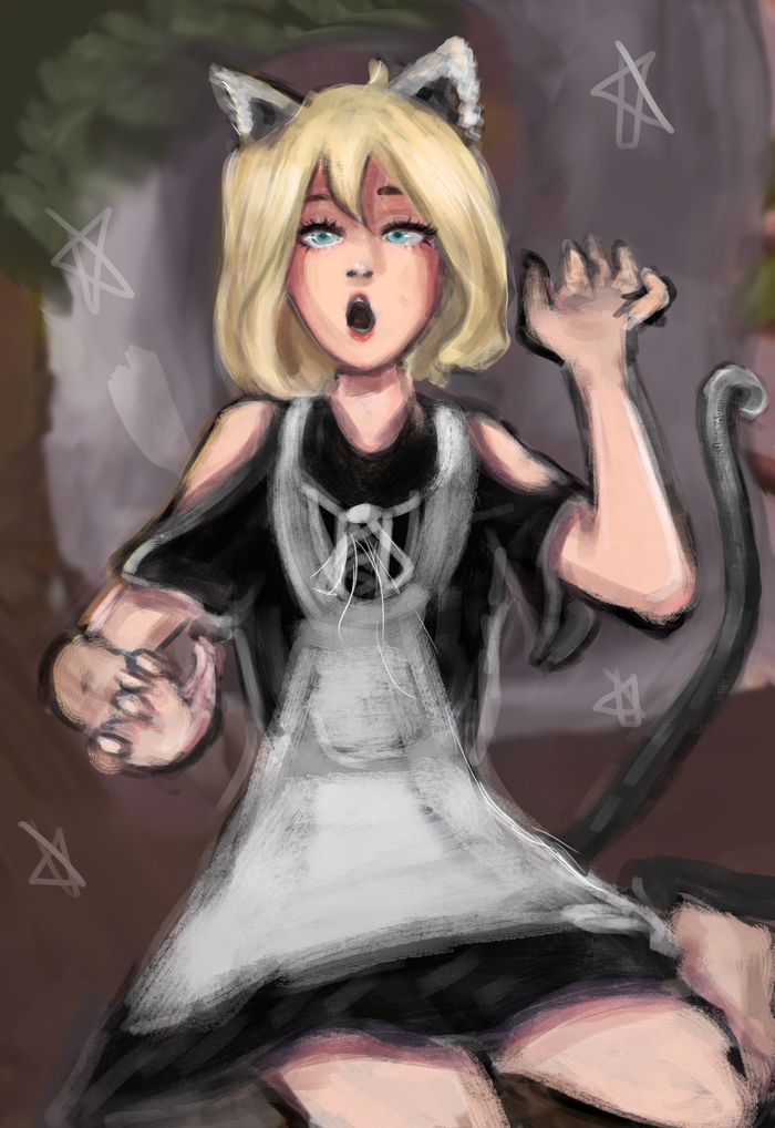 Кошка-девочка