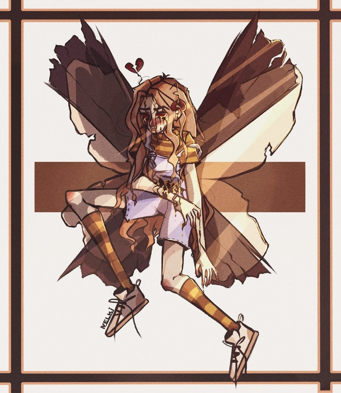 2D арт иллюстрация 