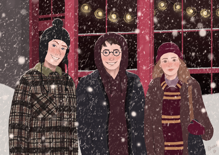 Волшебное трио "Гарри Поттер"