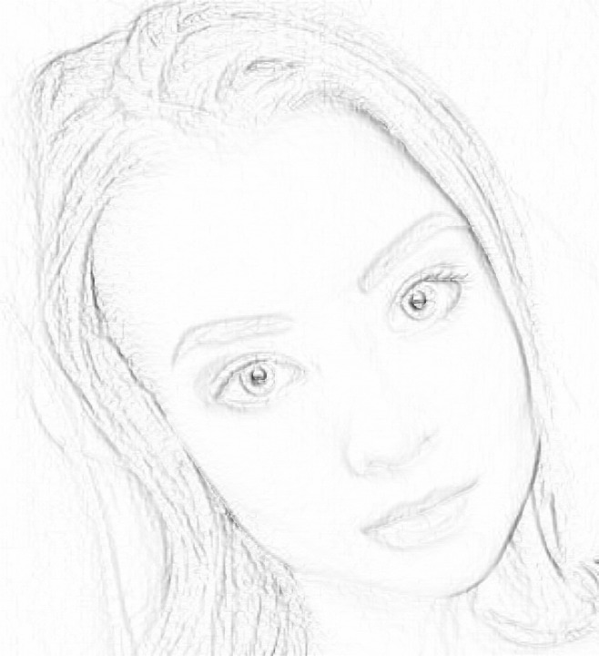 Девушка думает о мире....