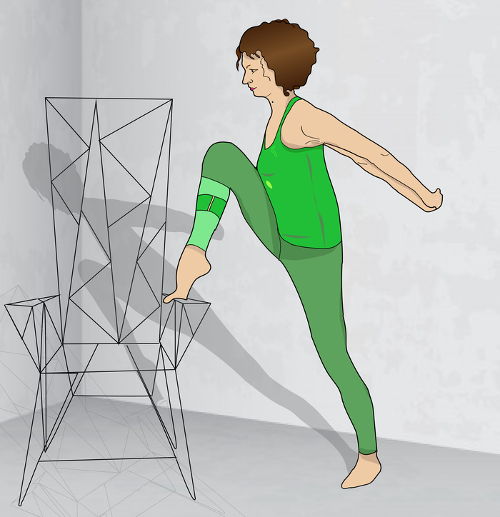 Девушка в зеленом