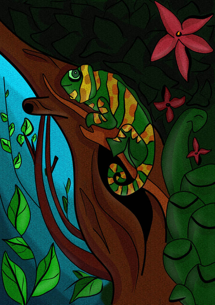 Жизнь хамелеона