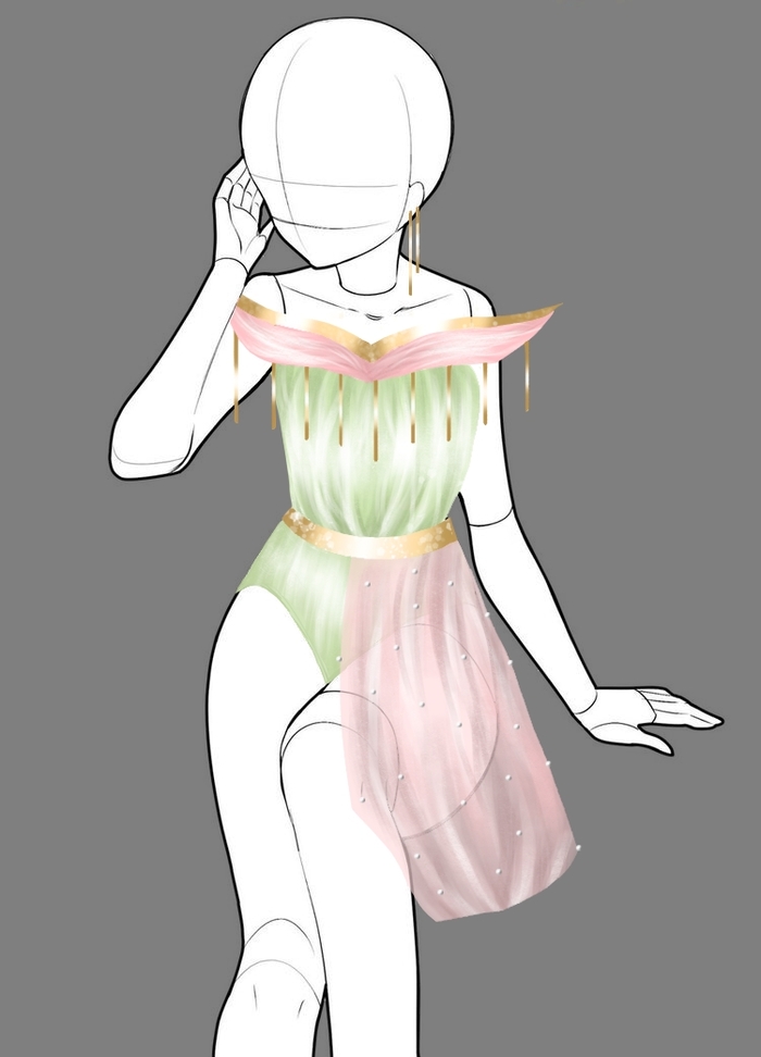 Платье-маскарад 