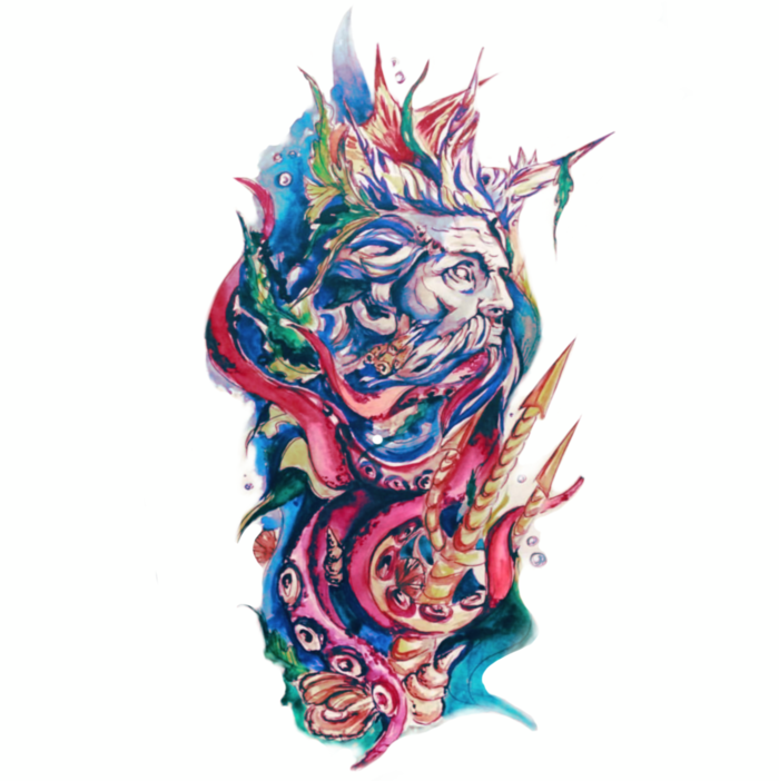 Принт Морско