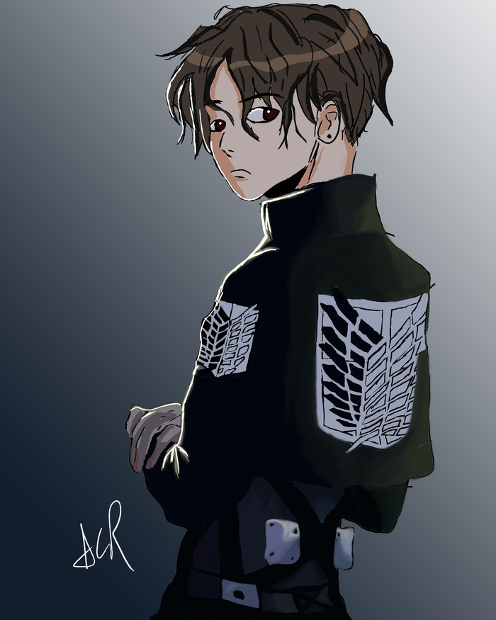 Арт по Атаке титанов