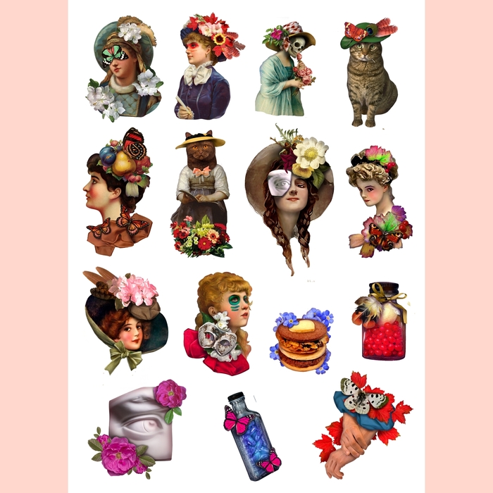 Стикерпак "Винтаж"