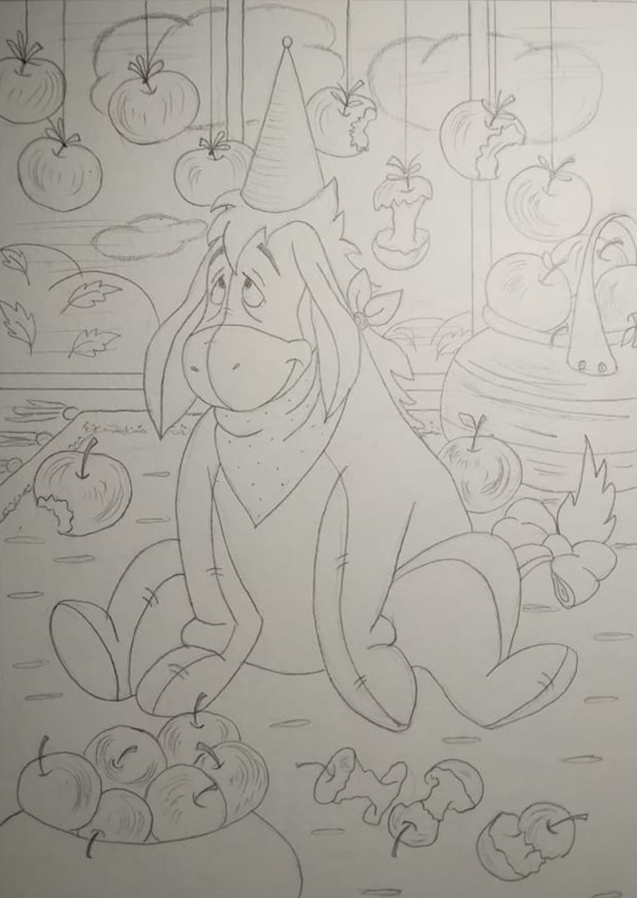 Авторский альбом-раскраска