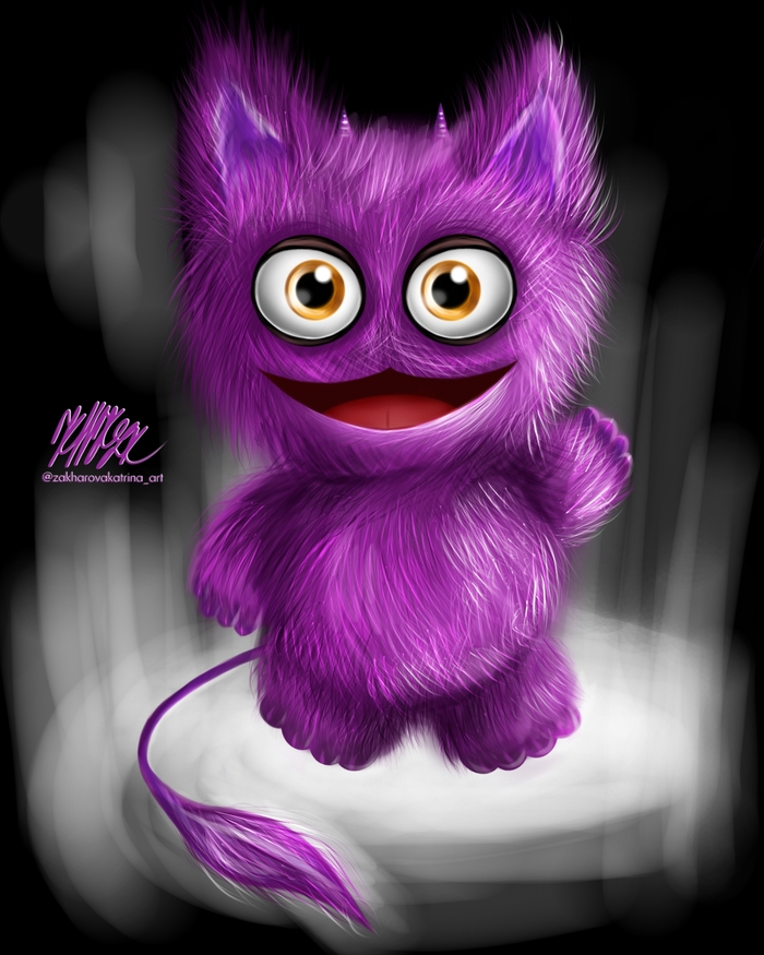 Оригинальный персонаж Пурпискэт