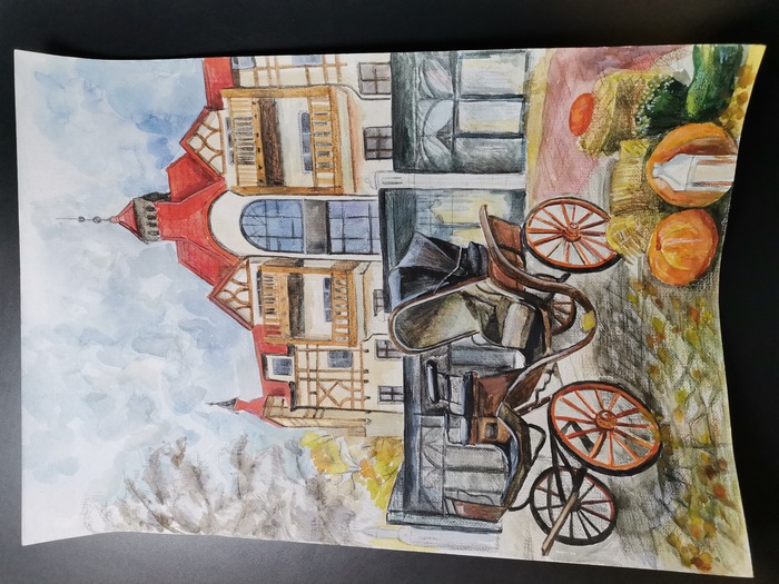 Осенняя мостовая