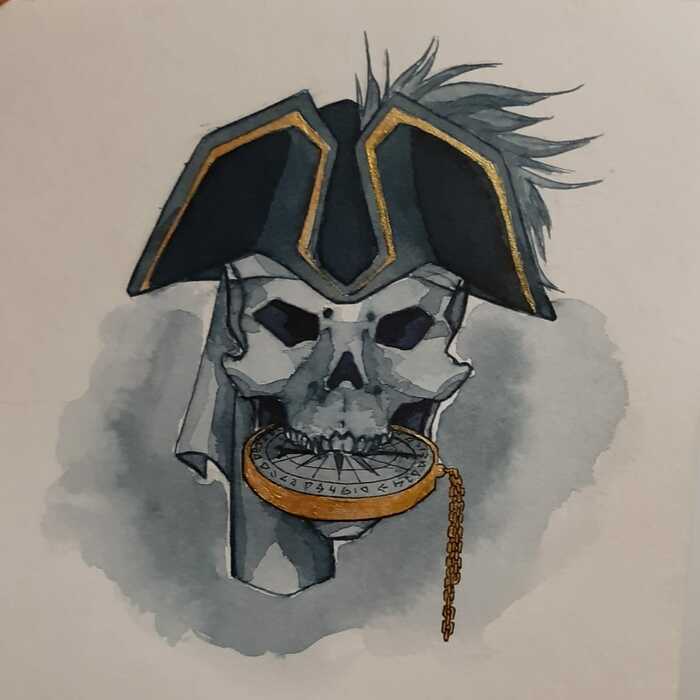 Череп пирата