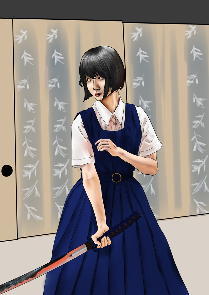 Девушка самуарай