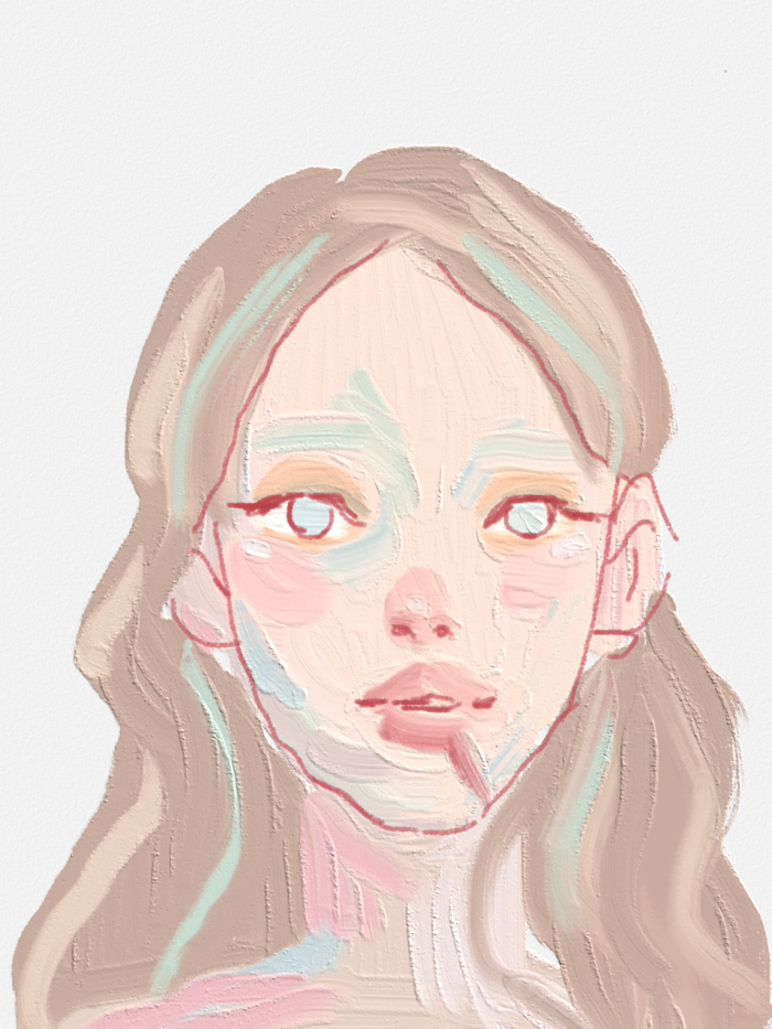 выдуманная девушка