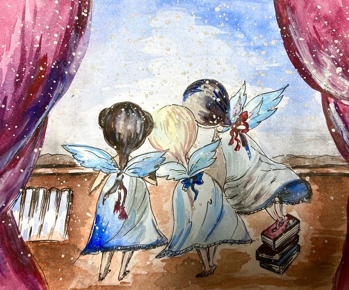 Рождественская открытка