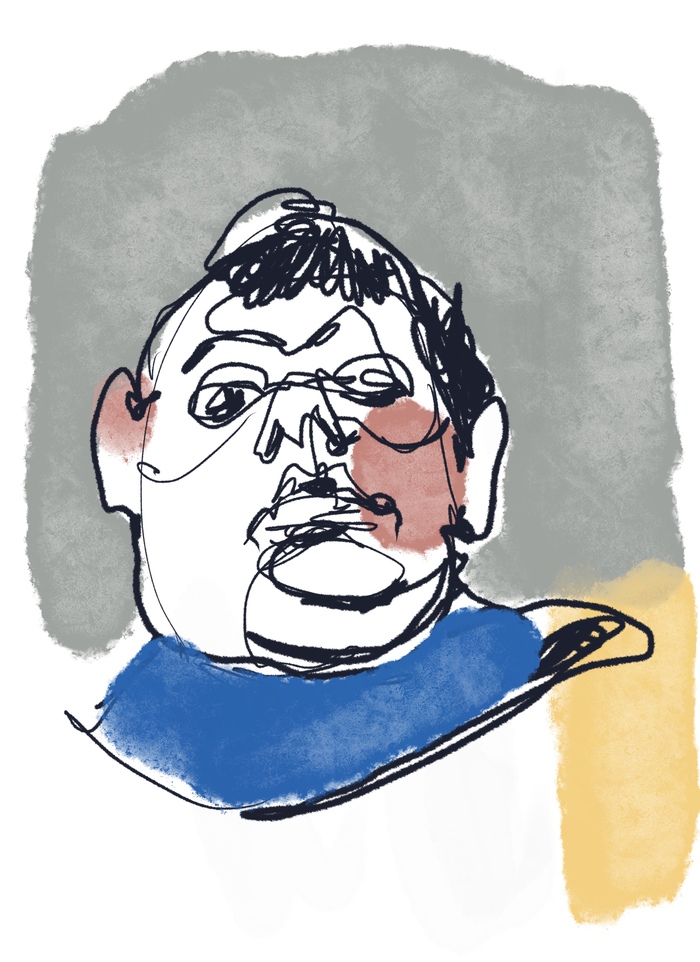 И- серии набросков : «Рассуждение о жизни»№1