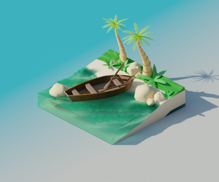 Тропический остров 