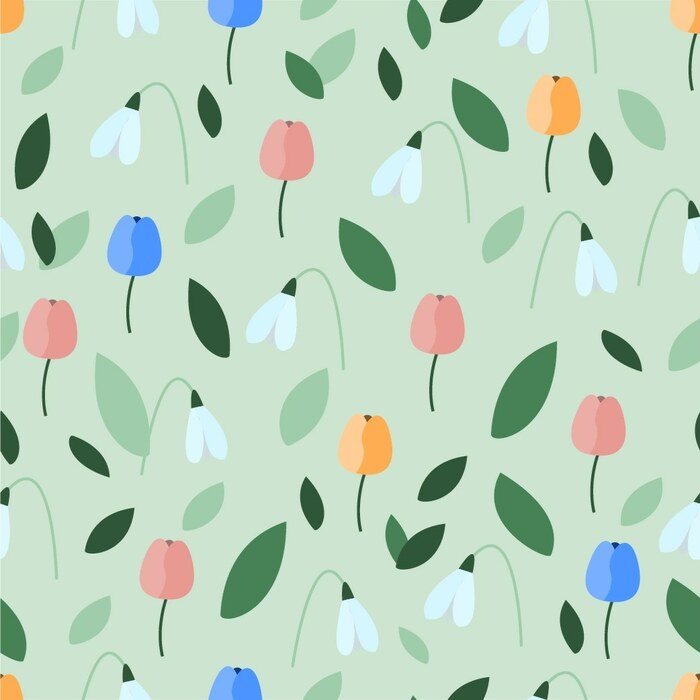 Весенний паттерн