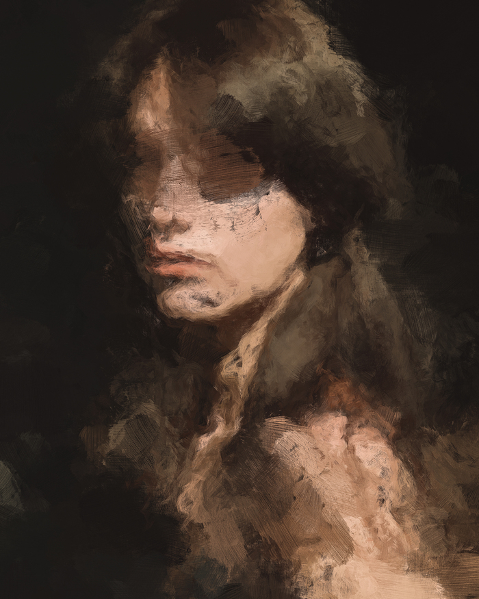 Портрет неизвестной девушки