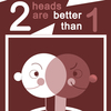 Одна голова хорошо,а две лучше.