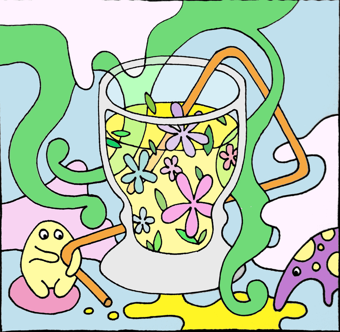 Бокальчик цветочного