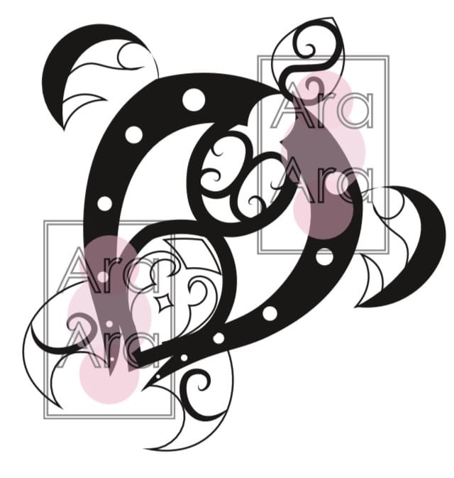 Черепашка. Векторное изображение